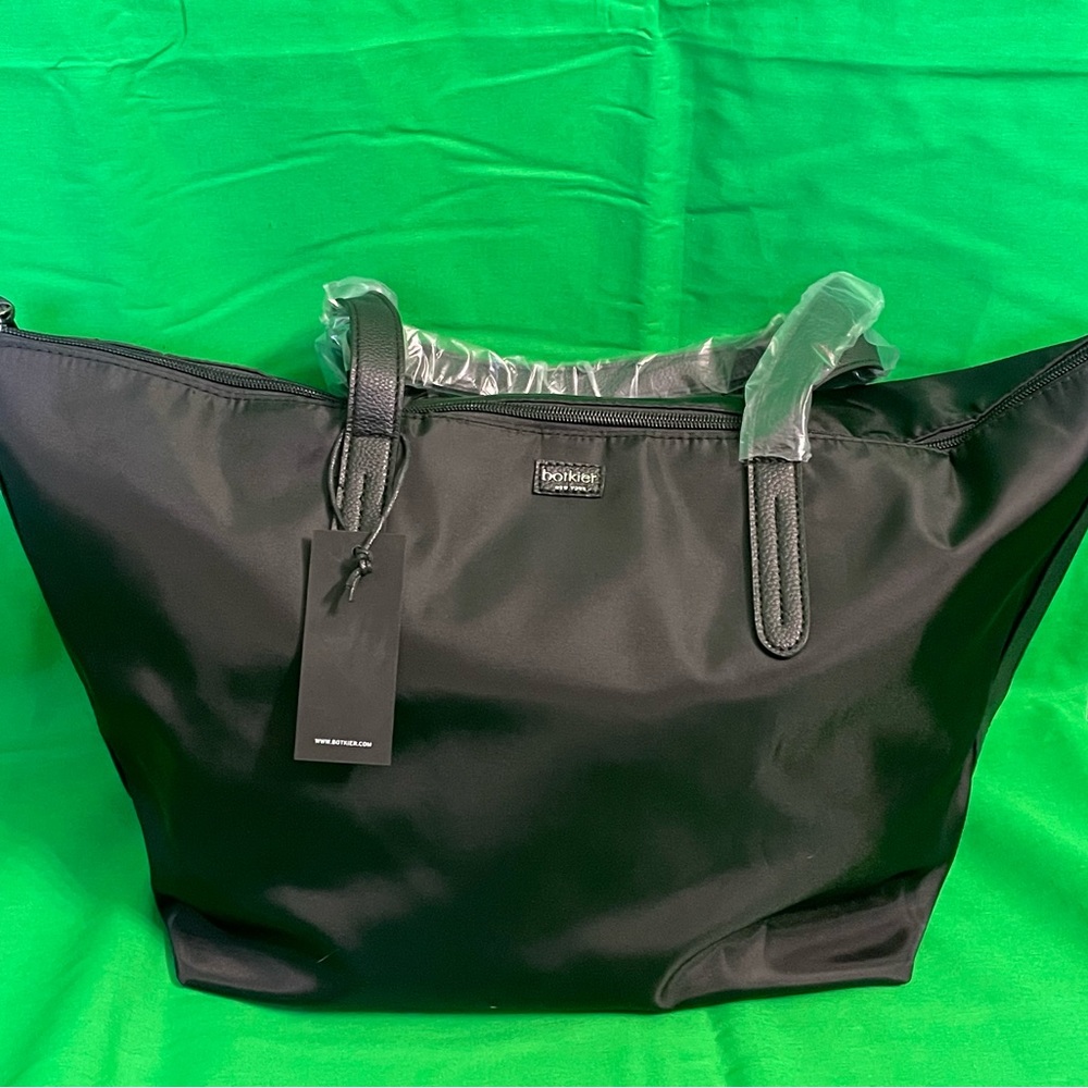 BNWT. Black nylon Botkier tote.